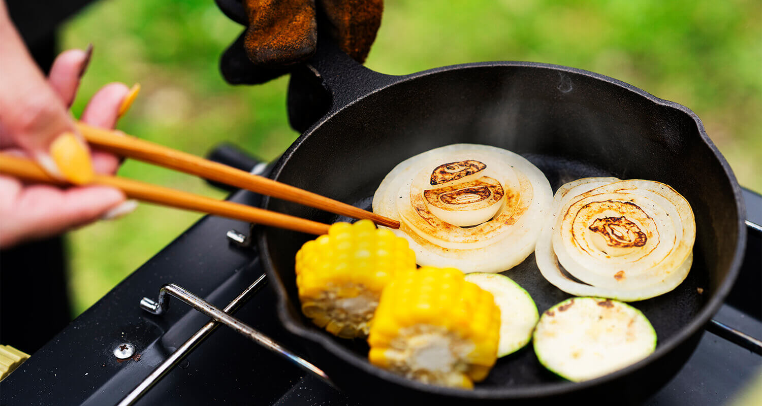 日本最古のブランド牛を美味しくいただきます！最高の近江牛カレー＆近江牛ステーキ in アウトドア