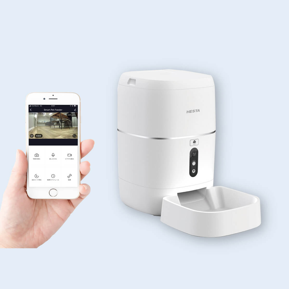 暮らしに寄り添うテクノロジーを　HESTA家電でペットも人も安心快適ライフ