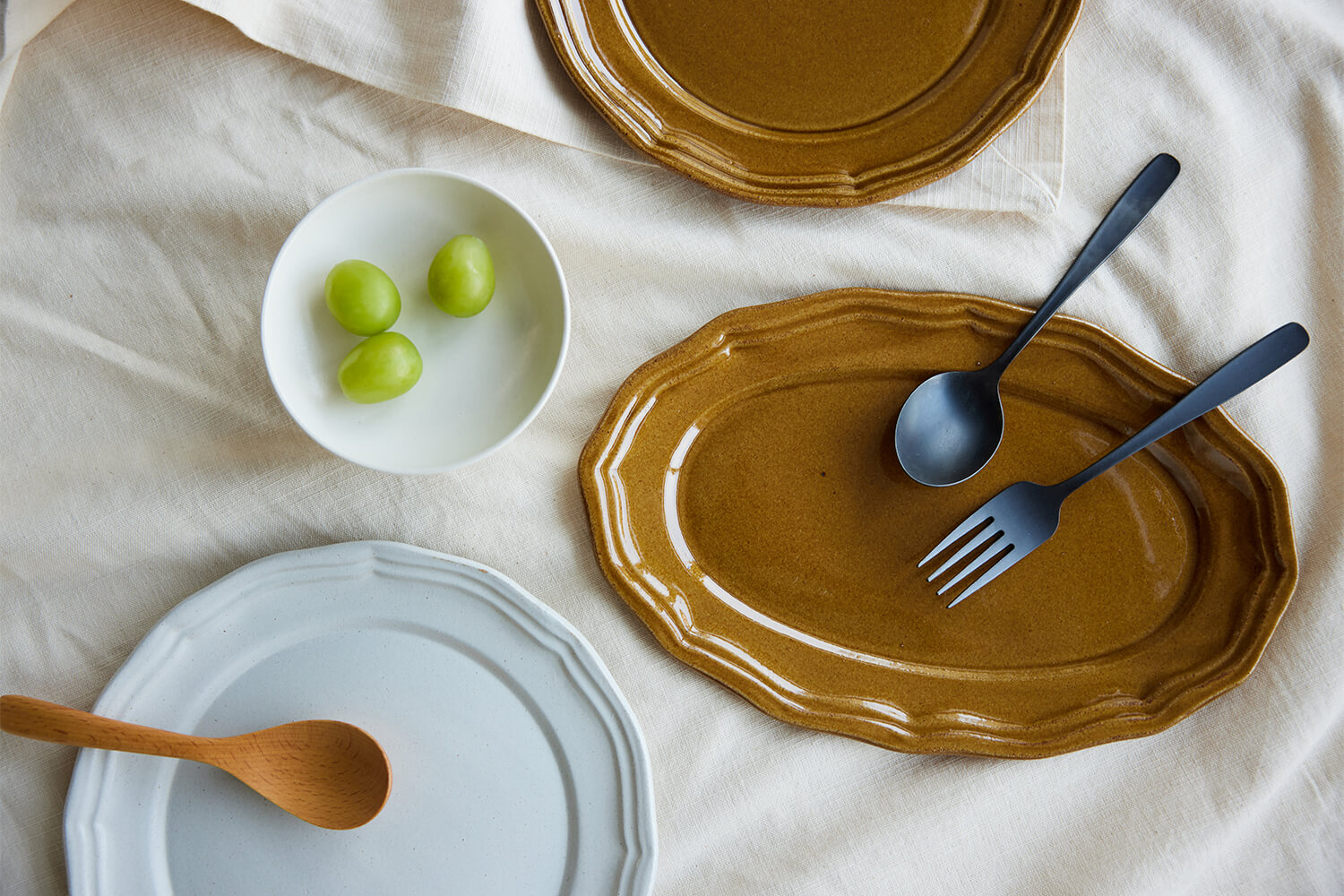 【NEW ITEM】日本各地から集められた焼き物で　おいしく楽しむ秋