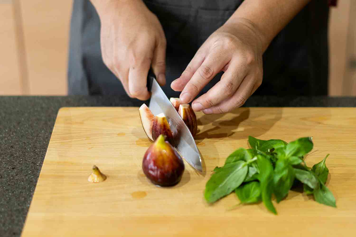 赤ワインとペアリング♪ イチジクの生ハム巻き