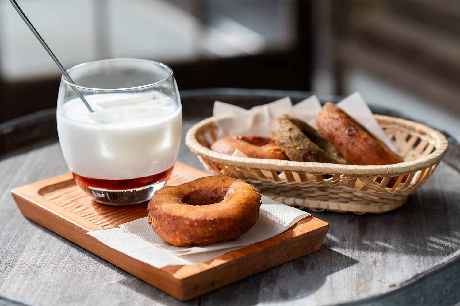 安心して食べられる手作りの味。<br>地元食材を取り入れたドーナツ屋さん