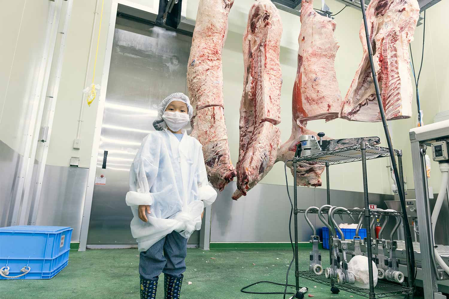 小学生と社会科見学！<br>最高級和牛『近江牛』の精肉工場見学ツアー