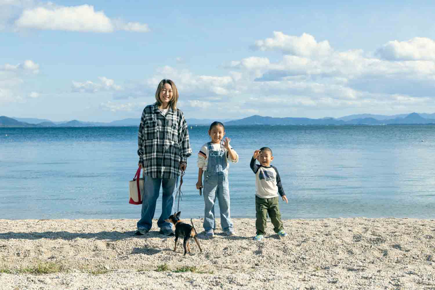 4人と1匹の仲良し家族が行く　近江舞子のペットと泊まれるサウナ付きグランピング施設