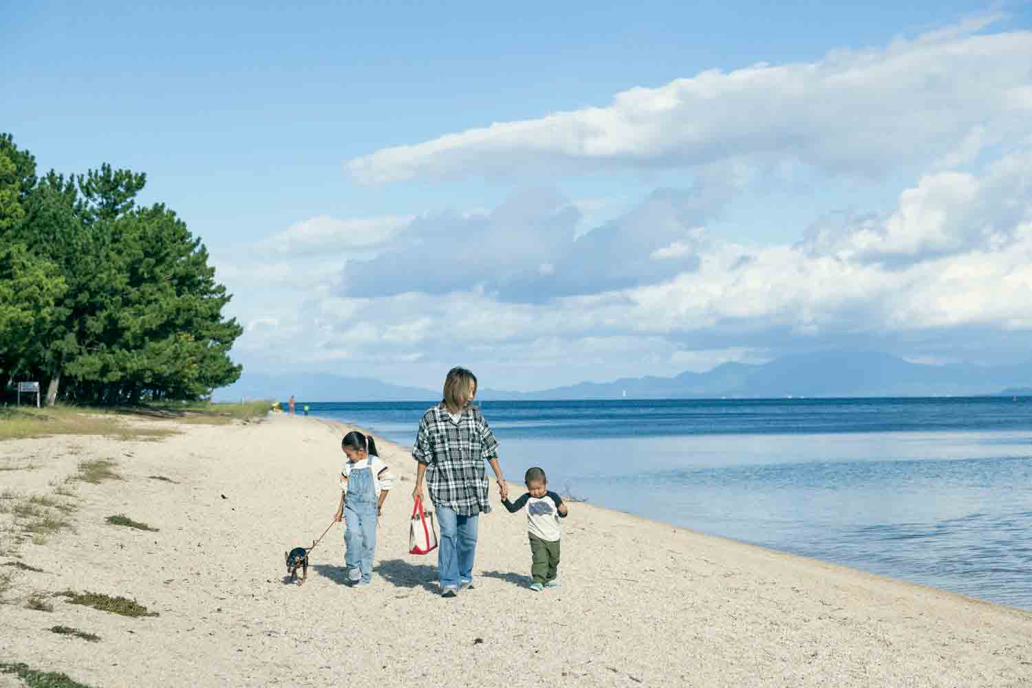 4人と1匹の仲良し家族が行く　近江舞子のペットと泊まれるサウナ付きグランピング施設