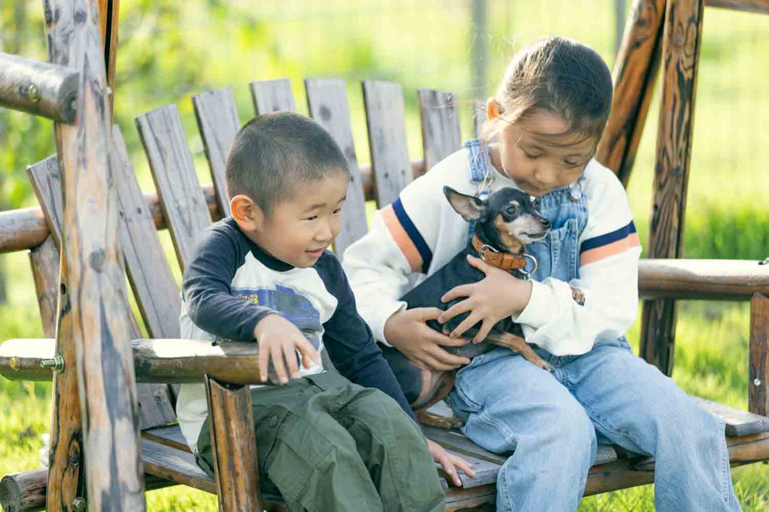 4人と1匹の仲良し家族が行く　近江舞子のペットと泊まれるサウナ付きグランピング施設