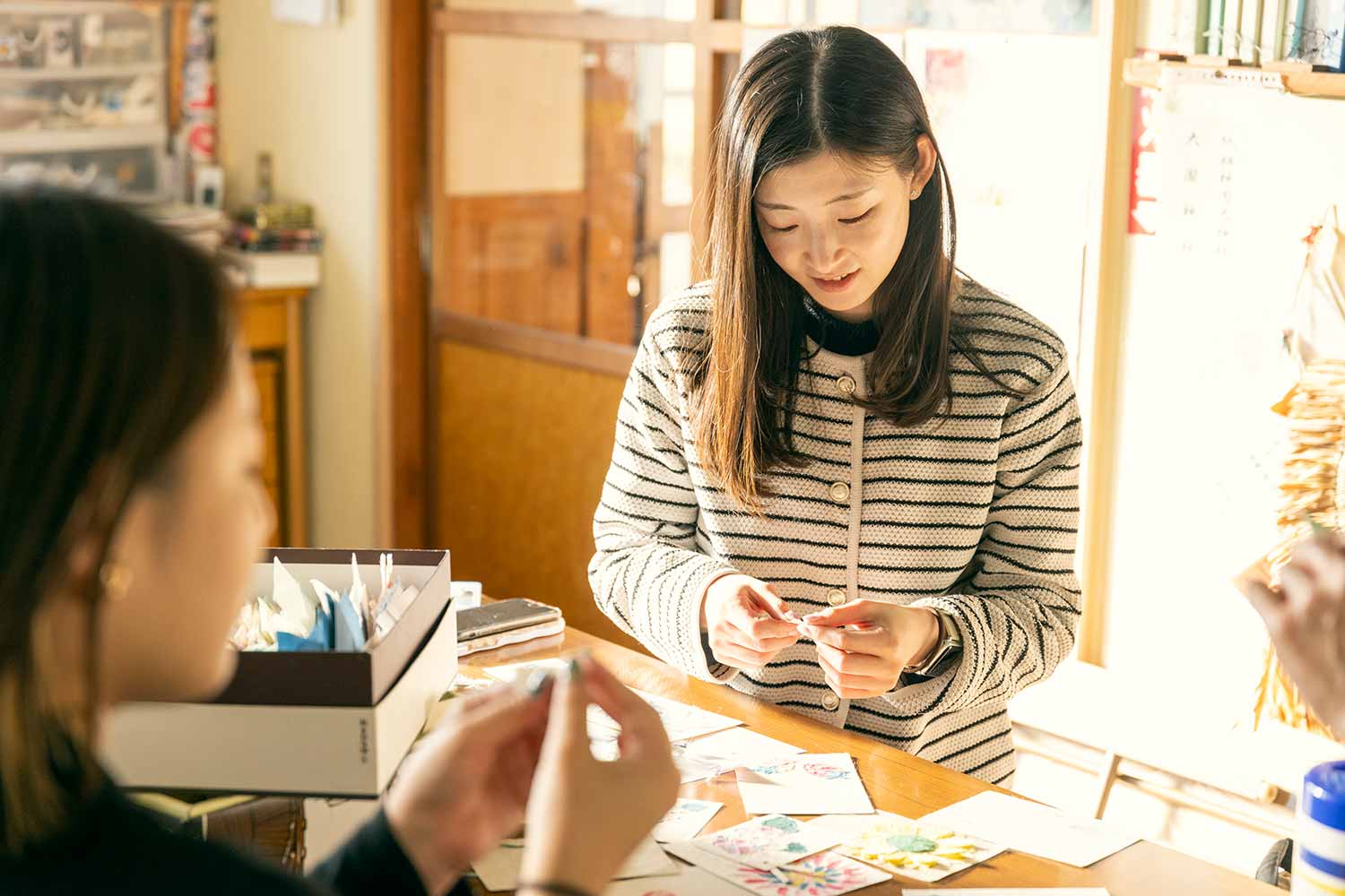 山形県の無形文化財『深山和紙』に<br>ふれる・まなぶ・創作する