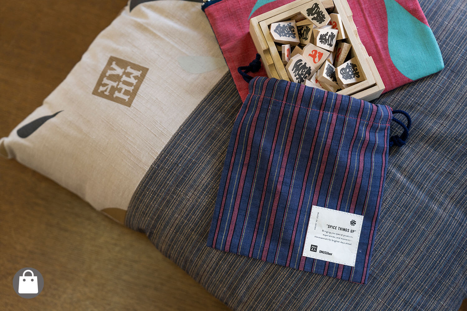 会津木綿とアーティストMHAKの伝統工芸コラボレーション！『はらっぱ』工場訪問レポート