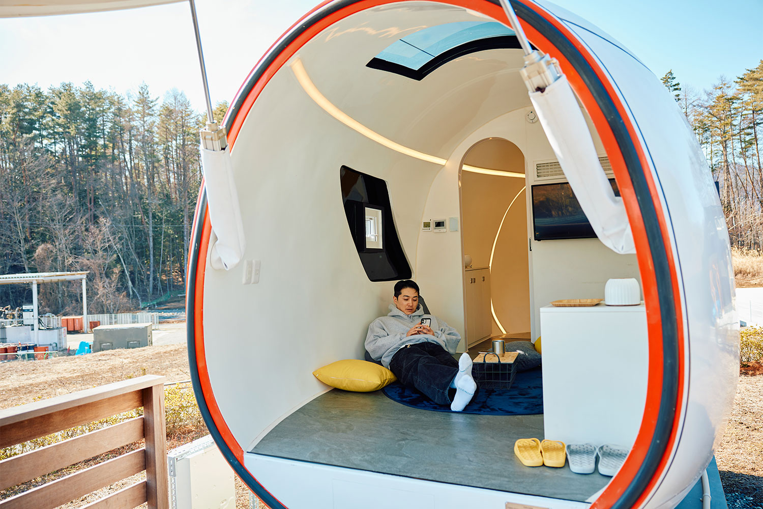 富士山の麓でBBQや温泉を満喫！ 富士河口湖で日帰りグランピング