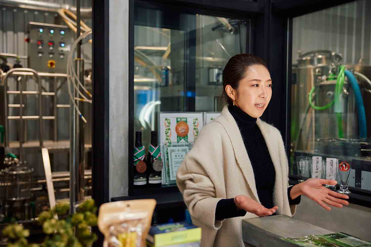 旅先でクラフトビールを巡る！ 透明の升に惹かれて富士吉田のブルワリーへ