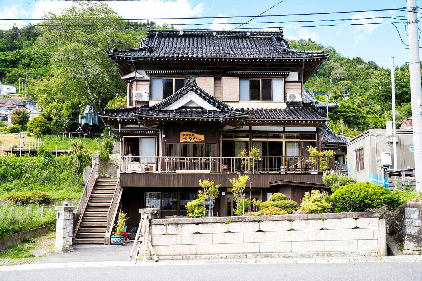 漁港が見えるサウナと女将に癒される「唐桑御殿つなかん」：気仙沼ひとり旅