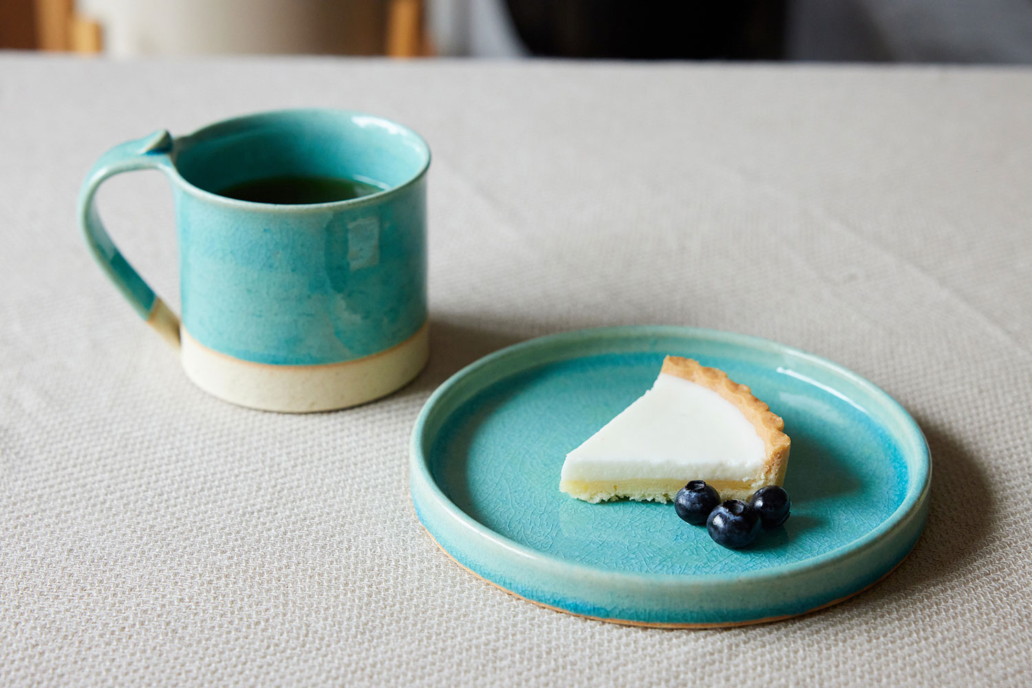 信楽焼 クレイズ マグ＆切立皿セット