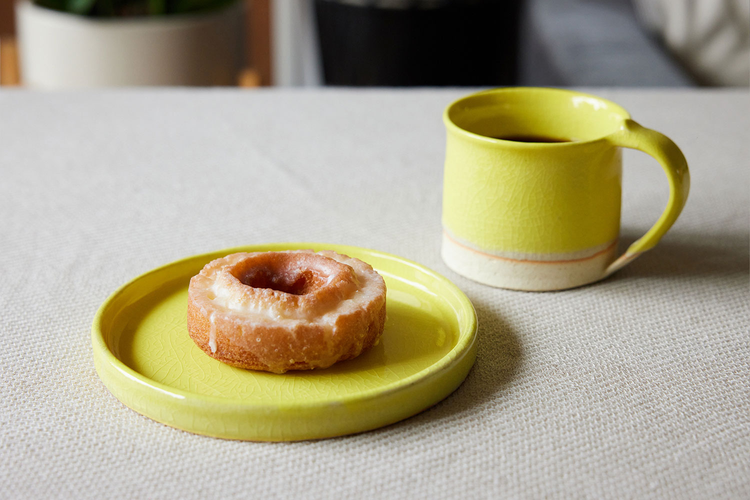 信楽焼 クレイズ マグ＆切立皿セット