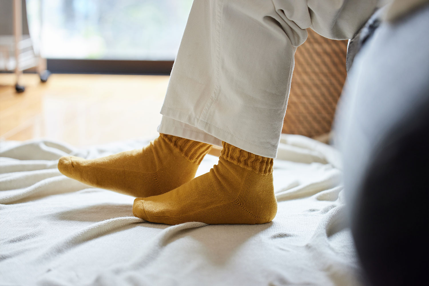 Kontex MOKU 履くタオル 靴下