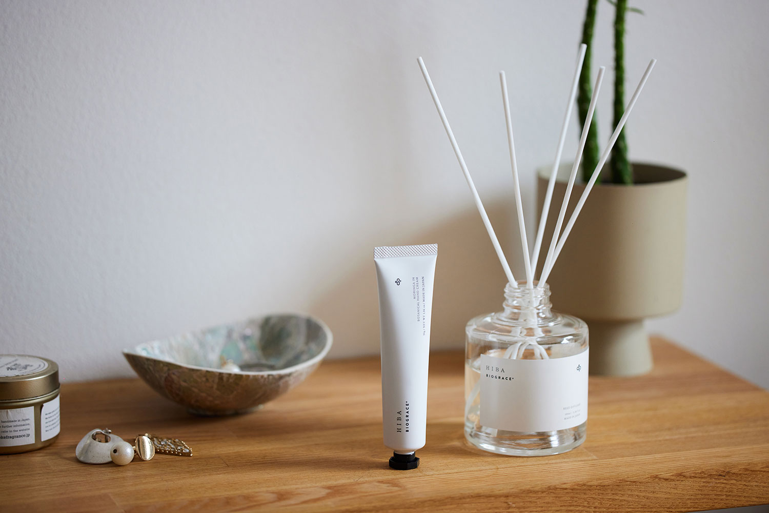 HIBA ハンドクリーム＆リードディフューザーセット