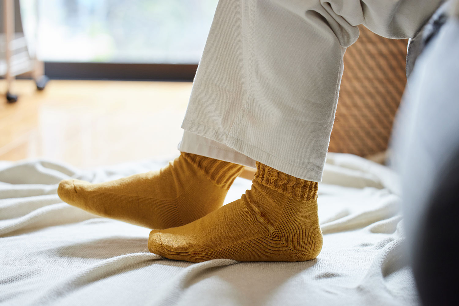 寒さ対策は足元から<br>ふんわりあったか Kontex（コンテックス）の靴下