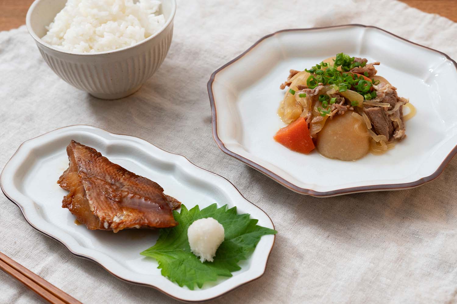 雪解けを待つように冬の食卓も変化を楽しむ<br>「冬色の器と日本の食」