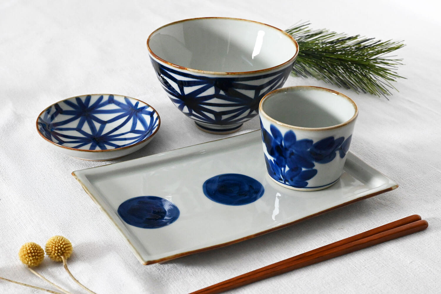 江戸時代の磁器食器をイメージ 日常使いにも便利な〈いろは〉シリーズ