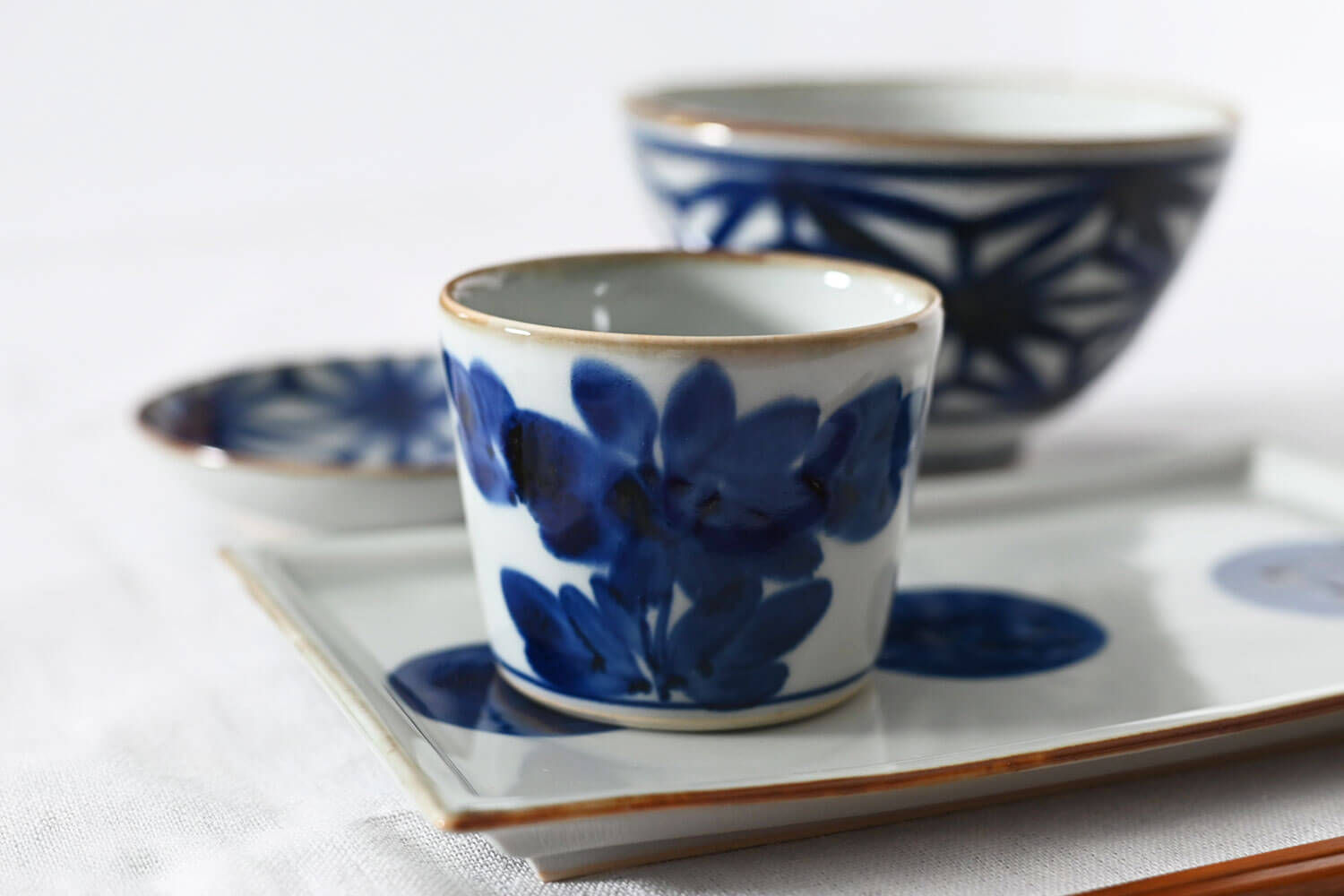 江戸時代の磁器食器をイメージ 日常使いにも便利な〈いろは〉シリーズ