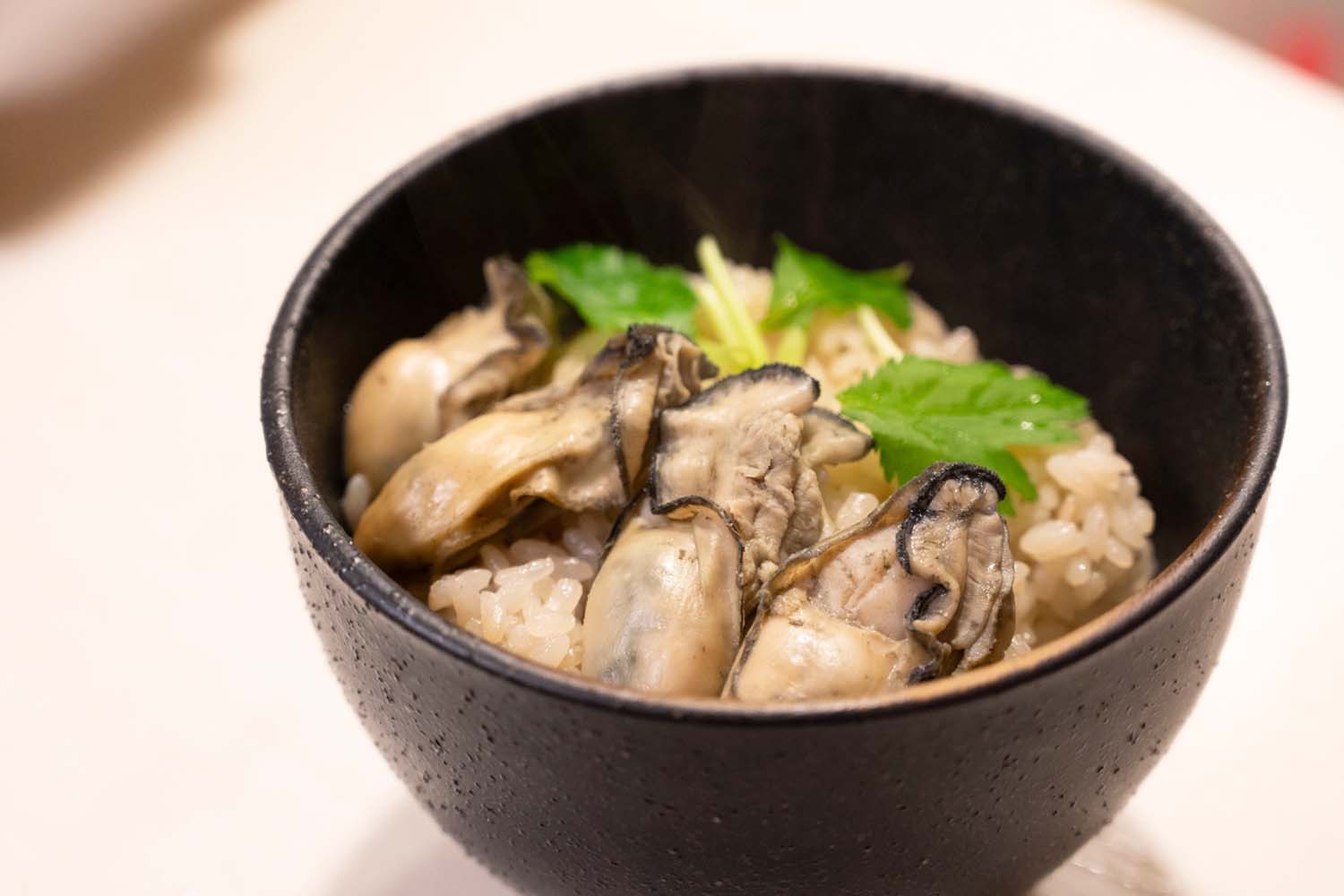 磯の香りがふわっと香る！『ぷりぷり牡蠣の炊き込みご飯』