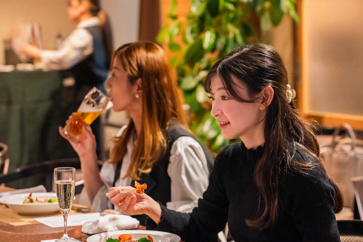 ライブ感満点！ 極上の鉄板焼きフルコースを満喫する贅沢なご褒美ディナー