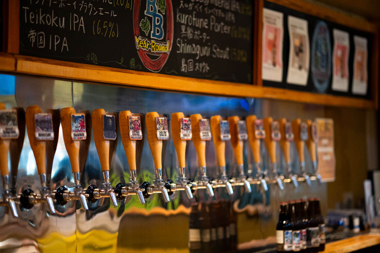 大阪・天満の裏手にひっそり佇む、修善寺産クラフトビールのテイスティングルーム