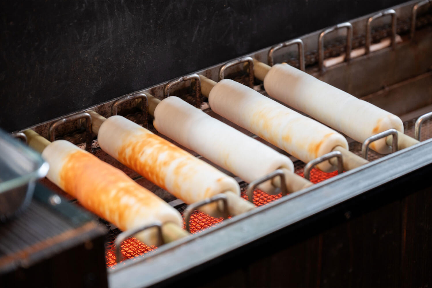 焼きたてのちくわを頂けるのはうれしい。