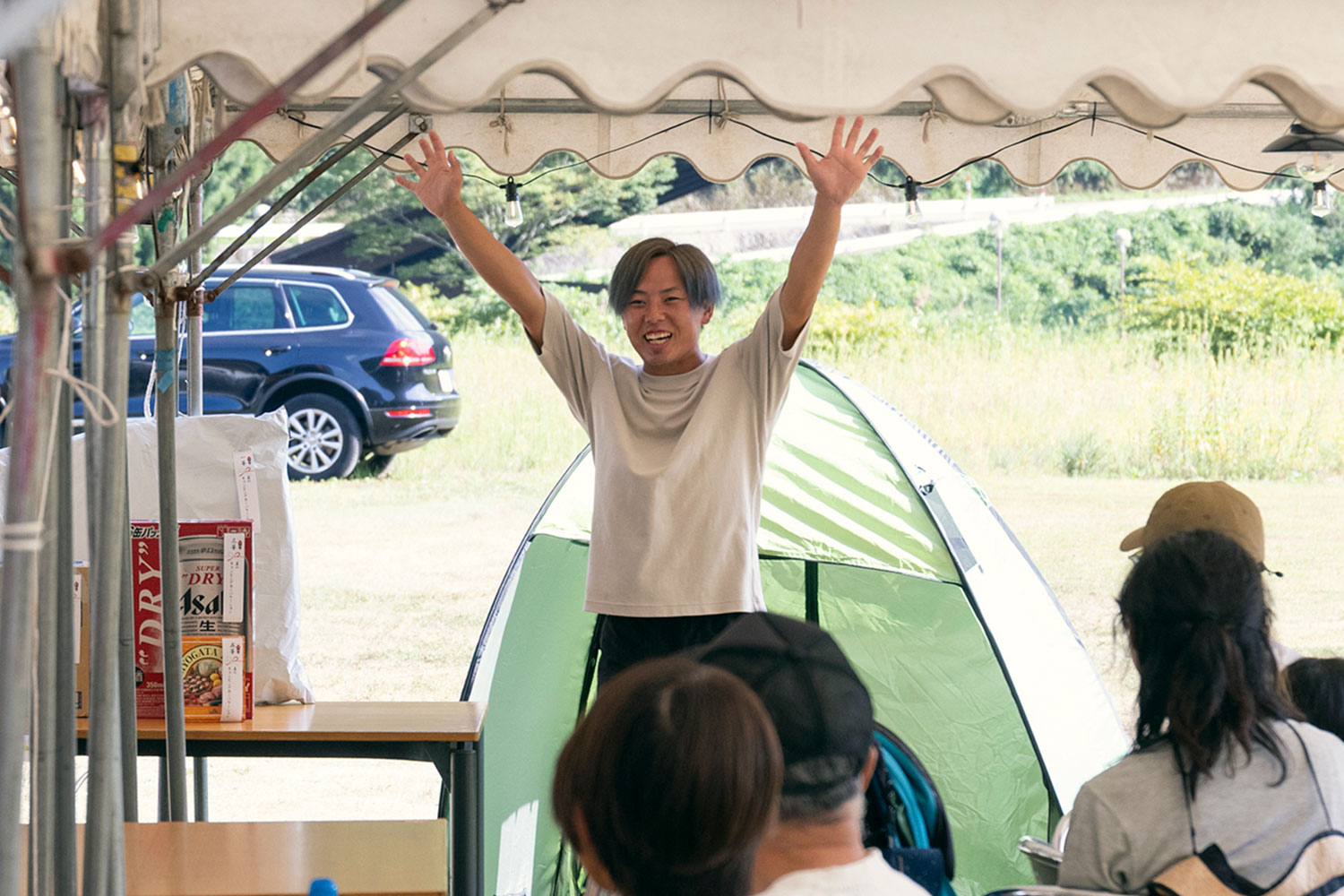 温泉隣接のRVパークにキャンピングカー集結！笑顔が交わるマル得イベントに潜入