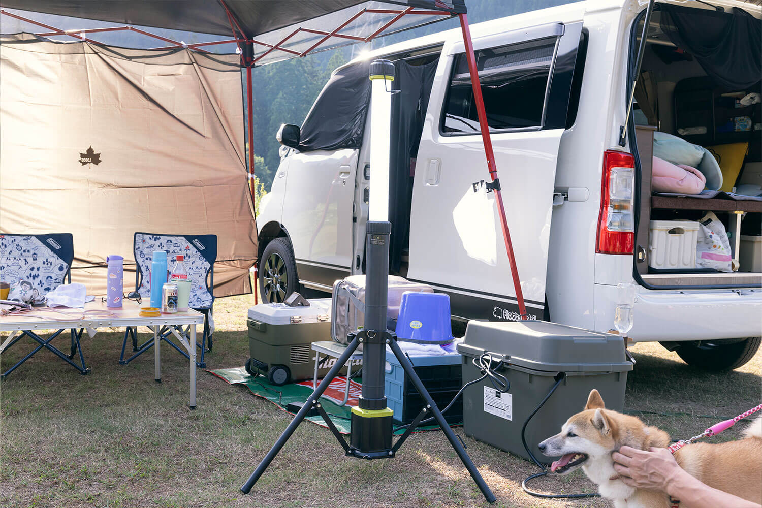 RVパークHESTA板取川温泉で開催！ 笑顔あふれるキャンピングカースナップ