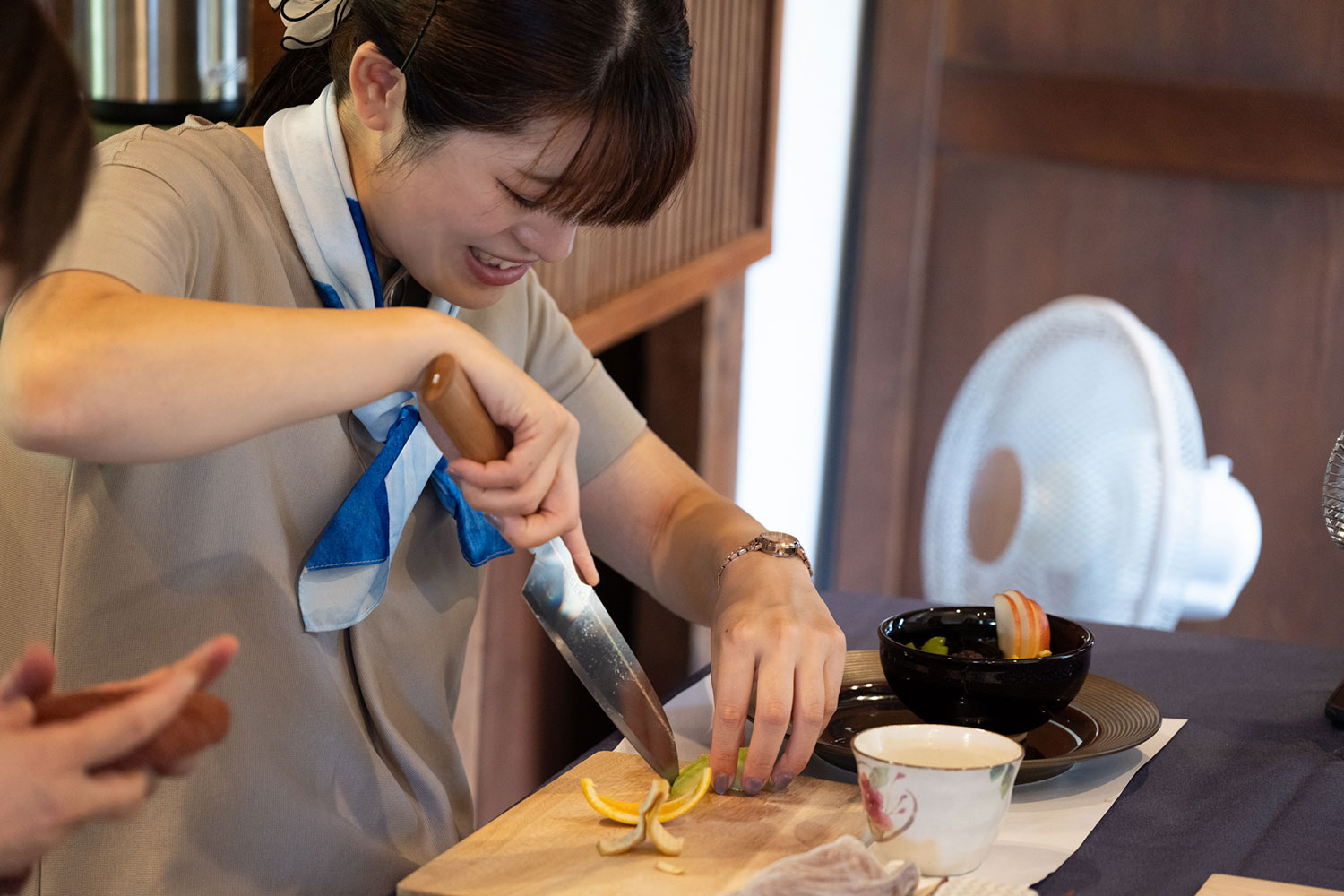 日本初の超硬合金包丁＜KISEKI:＞の体験会にて、評判のおいしい切れ味を実際に味わってきた