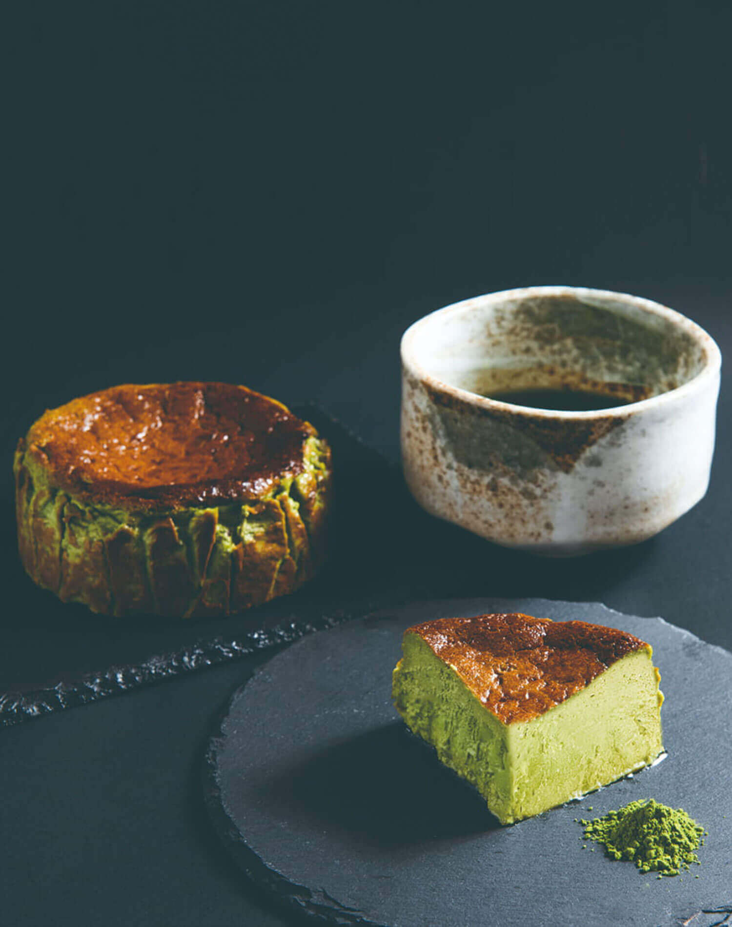 お抹茶ばすくちーず