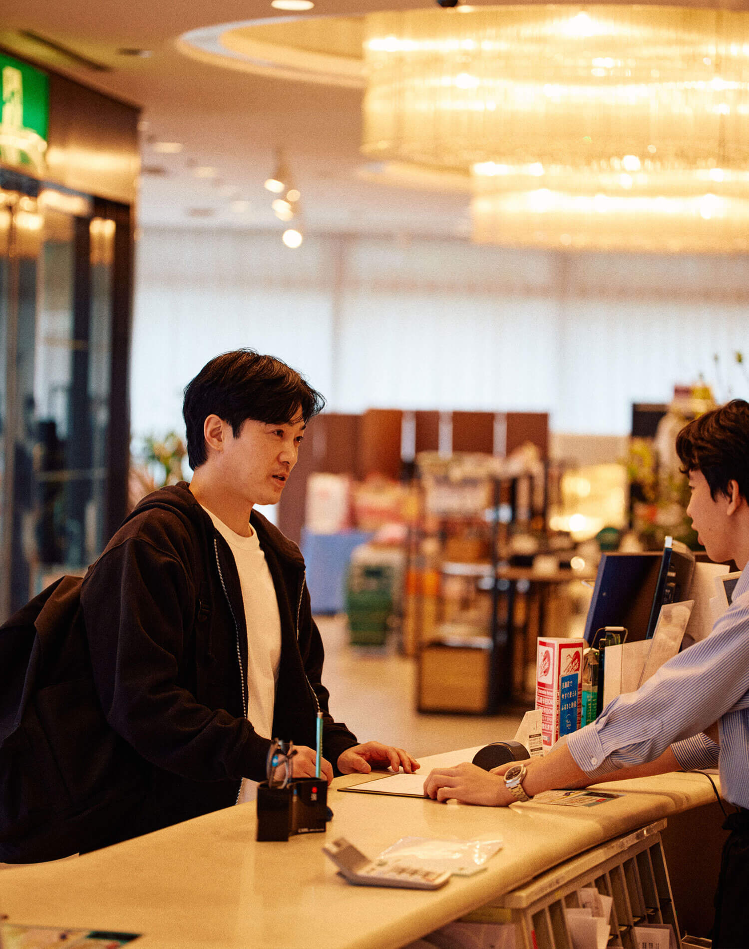 ザグランリゾトートエレガンテ白浜　チェックイン　ロビー　社長クリエイター もっちー（shusei Mochizuki）望月 柊成