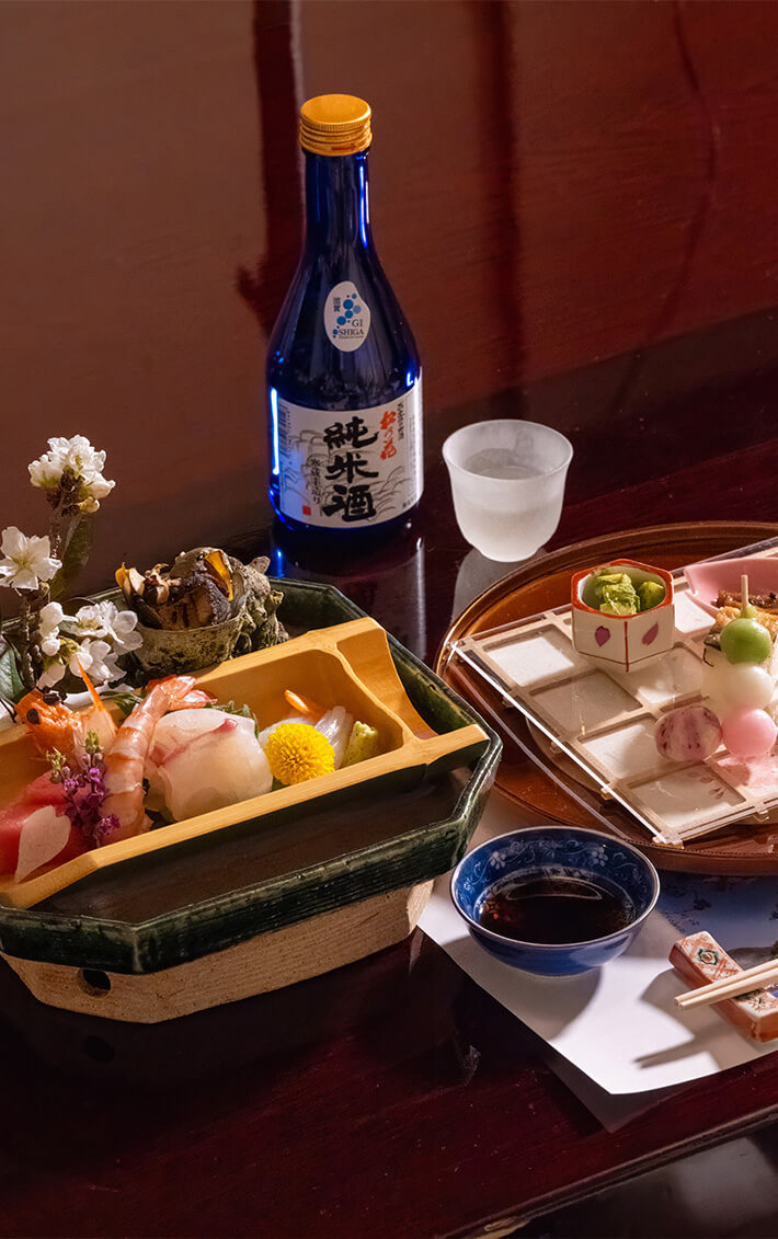 滋賀の酒と和食が響き合う。琵琶湖のほとり近江舞子で、日本酒ペアリングフェアを体験