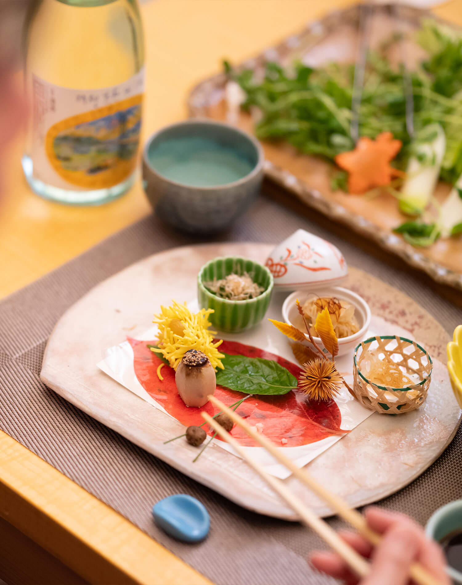 淡路島の旬味と『千年一酒造』の〈特別純米酒〉