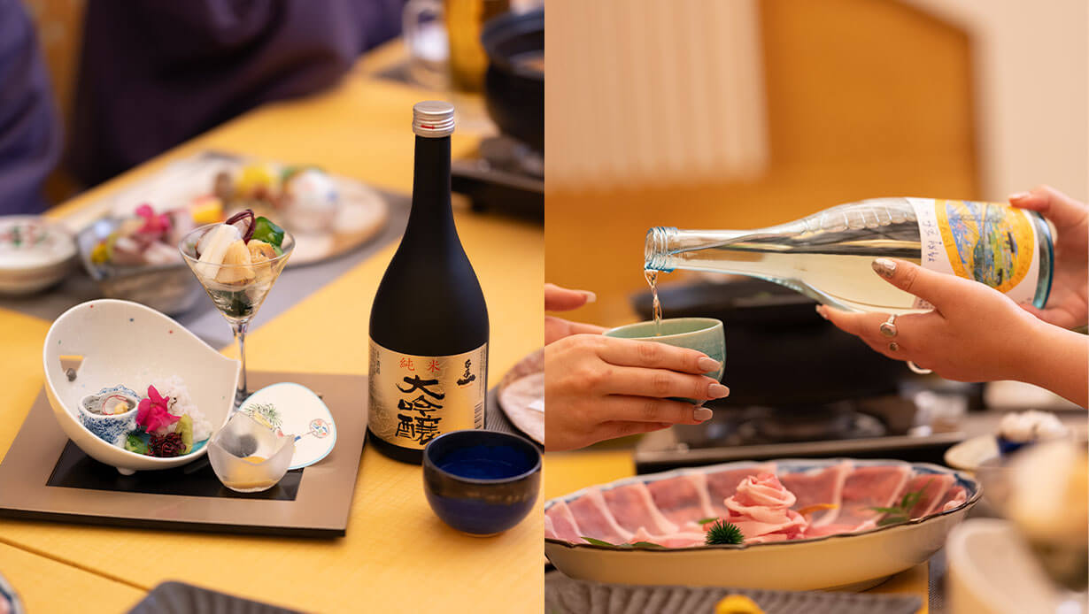 淡路島の食と地酒を味わう。『千年一酒造』日本酒ペアリングフェア体験