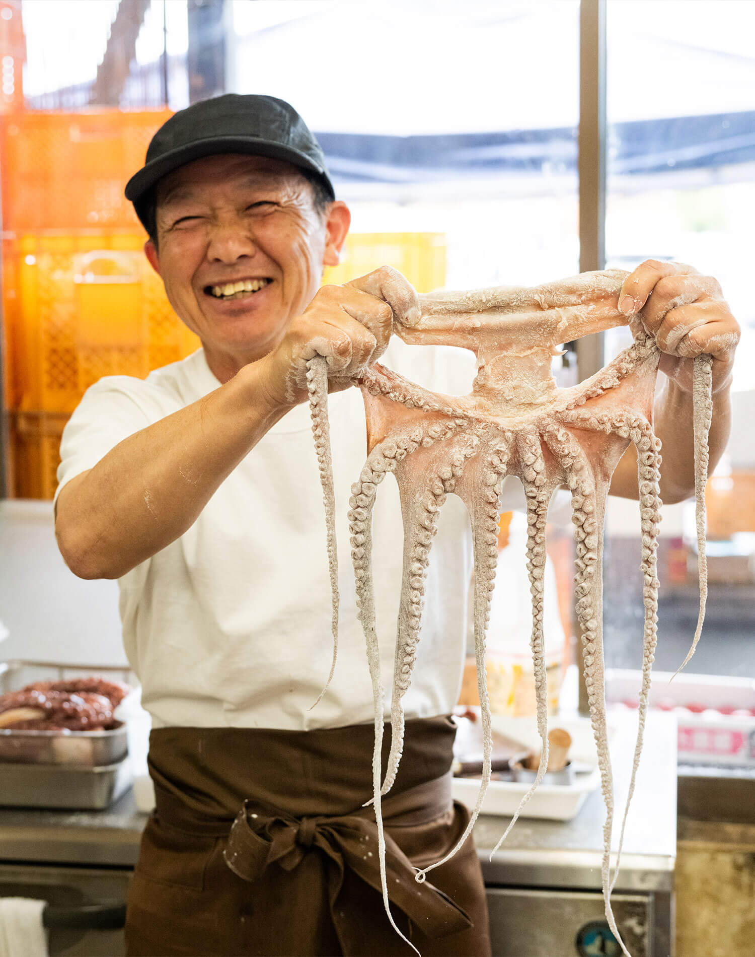 『やま高』名物 たこ姿焼き