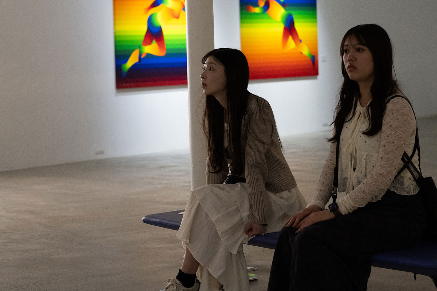 軽井沢ニューアートミュージアムにて
