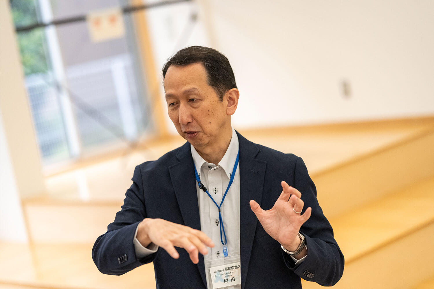 ATVK 支所長・岡田さん
