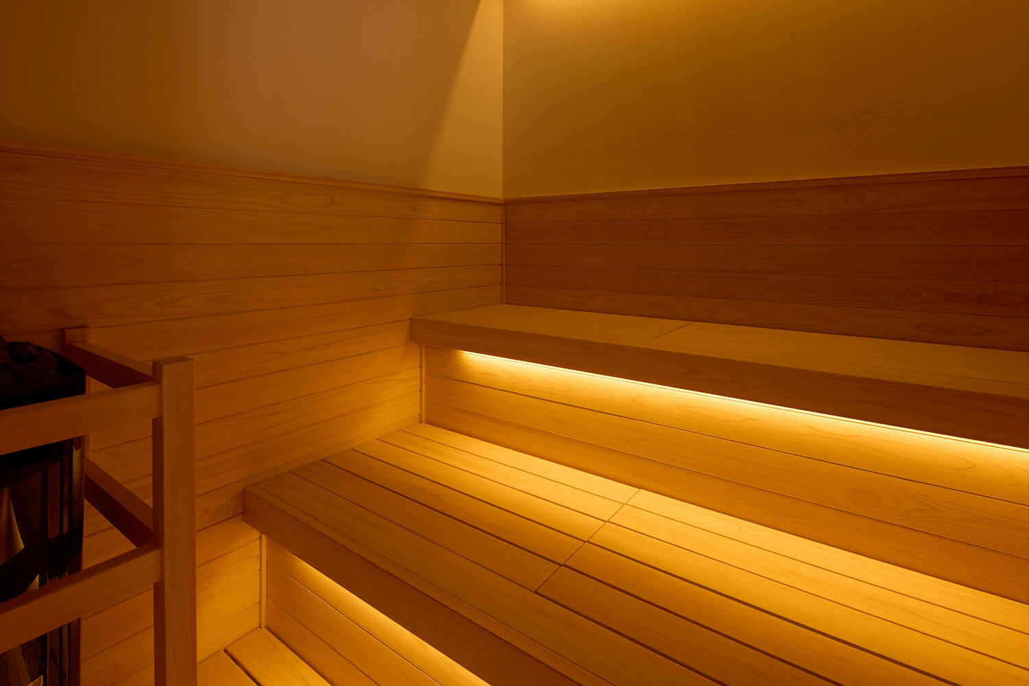 サウナはフィンランド式